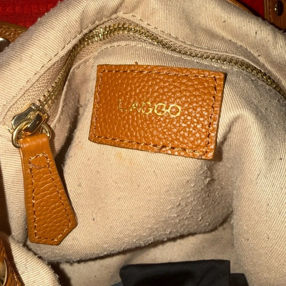 Laggo Mara studded hobo bag